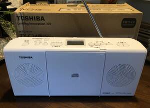 ◇◆ TOSHIBA CDラジオ(TY-C24/ホワイト)◆◇