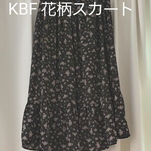 KBF 花柄スカート