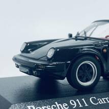 MINICHAMPS ミニチャンプス 1/43 1983年式 901型 ポルシェ 911 カレラ カブリオレ ブラック_画像9