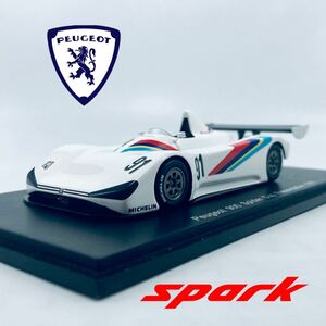 spark スパーク 1/43 1991年型 プジョー 905 スパイダー CUP プレゼンテーション