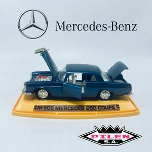 ビンテージ物 希少モデル AUTOPILEN オートピレン 1/43 1969年式 W111型 メルセデスベンツ 250クーペ スペイン製 ハンドメイド品