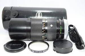 【外観並級】Canon ZOOM LENS FD 80～200mm 1:4 S.S.C. キャノン　#t9891