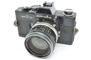 【外観並級以下】Minolta SRT101 ブラック / MC W.Rokkor-SG 28mm F3.5　#t10393