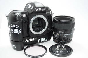 【外観並級】Nikon F80 / Nikon AF MICRO NIKKOR 60mm F2.8　#t8851