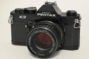 【外観特上級】PENTAX K2 ブラック / SMC PENTAX 50mm F1.4　#t9672