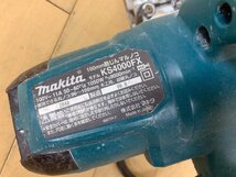 ★中古現状★マキタ makita 100mm防じんマルノコ KS4000FX 本体のみ 100V 50/60Hz 9000min-1 サイディング 防塵 電動工具)倉b_画像10