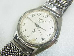 1263　SEIKO　セイコー　GT　38-7030　クォーツ　ジャンク品　ガラス割れ