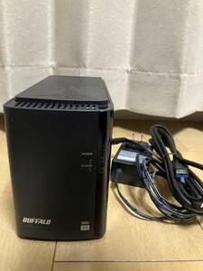 中古 USB3.0 RAID対応 3.5インチ HDD Buffalo HD-WLU3/R1 バッファロ ケースのみ HDDなし