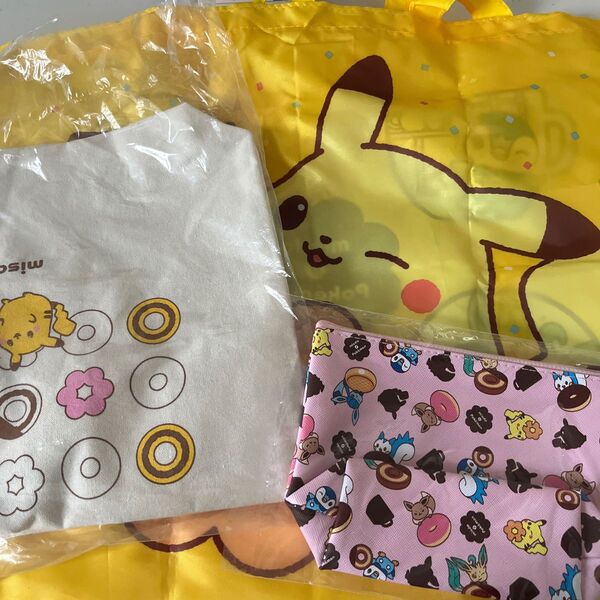 ミスタードーナツ ポケモン エコバッグ ポーチ
