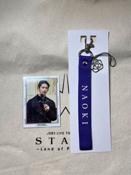 JSB3 LIVE TOUR2023 STARS 三代目 J Soul Brothers 小林直己 ストラップ フォトカード
