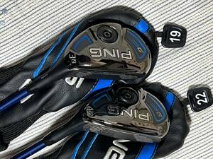 PING G ユーティリティ　#3 (19°）#4(22°）2本セット　シャフト：ALTA J50 Flex S