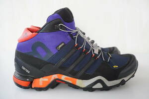 1円◆adidas*27.5ｃｍ*登山靴/トレッキングシューズ*ゴアテックス/防水*M29070*TERREX FAST R MID GTX* 