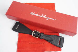 Salvatore Ferragamo/ Salvatore Ferragamo * leather / leather * strap / cord * black / black *