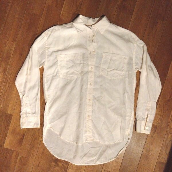 ベイフロー BAYFLOW 白 レギュラーシャツ ホワイト