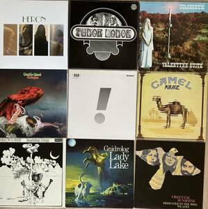 PROGRESSIVE ROCK プログレレコード 9 枚セットHeron, Tudor Lodge, Mellow Candle ..