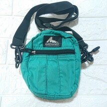 【USA製】旧タグ Old GREGORY オールド グレゴリー クイックポケット Sサイズ ショルダーポーチ バッグ quick pocket shoulder porch bag_画像1