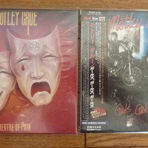 MOTLEY CRUE (モトリークルー) 紙ジャケ 全8枚セット/新品未開封品/1999年初デジタルリマスター ミニチュアLP 帯付き Mini LP CD OBIの画像5