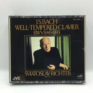 リヒテル / バッハ：平均律クラヴィーア曲集全巻 BWV846～893 ▲4CD VDC-5001～4