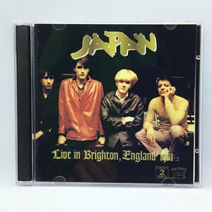 CD-R ◇ JAPAN / LIVE IN BRIGHTON, ENGLAND 1981 (2CD-R) H-1115