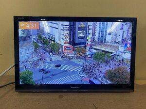 ◇[中古] SHARP AQUOS 液晶カラーテレビ LC-19P5 19V型 地上デジ 2018年製 リモコン Bcas付 スタンド無し (4)