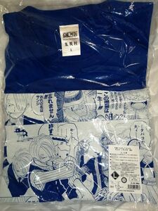 かヴィンスモークサンジtシャツ　青　ジャンプショップ　Lサイズ ワンピース