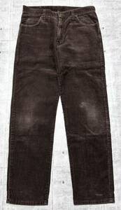 90 -е годы США -вельветовые брюки молнии на молнии Американец сделан в США, старый винтажный винтажный бал 8625