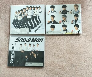 Snow Man　Grandeur　CD　DVD