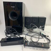 Pioneer パイオニア 5.1ch サラウンドシステム HTP-S313 スピーカー ホームシアター サブウーファー リモコン付き オーディオ 音響機器_画像1