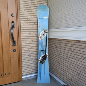 約153cm　スノーボード　accelの板にactのビンディングセット スノーボード スノボー ボード 板