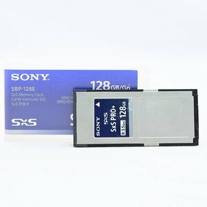 極上品｜ SONY SBP128E SxS PRO+ Eシリーズ 128GB メモリーカード