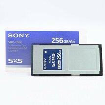 極上品｜ SONY SBP256E SxS PRO+ Eシリーズ 256GB メモリーカード_画像1