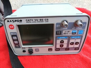 マスプロ　LCN2　CATV VU BS CS デジタルレベルチェッカー　中古　部品