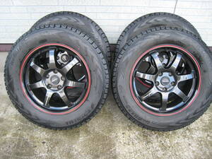 社外アルミ＆冬タイヤ4本セット17×7.0J INSET38 225/65R17 マツダCX-5　HA