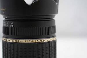 ☆実用品☆ タムロン AF 18-200㎜ F=1:3.5-6.3 XR Di Ⅱ　TAMRON AF 18-200 3.5-6.3 XR Di ⅱ　(A14)　ニコンFマウント　AFモーター内蔵