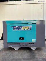 中古 。デンヨー / Denyo ディーゼルエンジン溶接機 DAT-270ES2 動作確認済み 良品 。_画像8