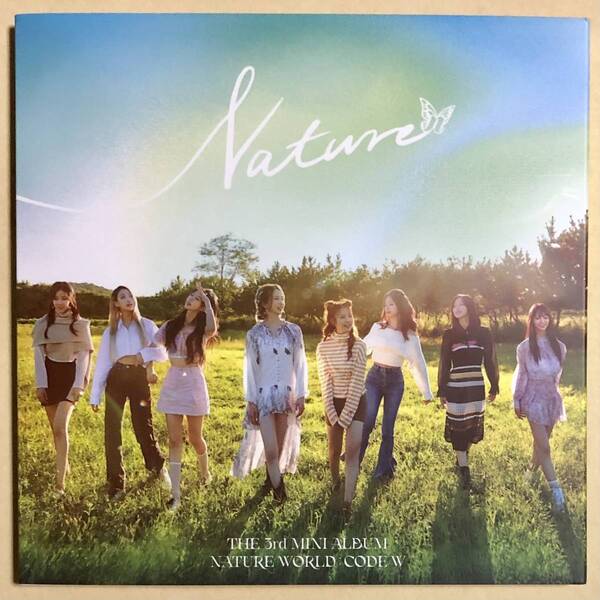 NATURE 3rd mini album nature world code:W LIMBO! RICA RICA アルバム CD トレカ photocard
