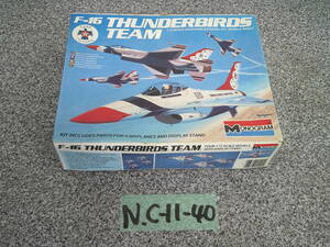 N.C-11-40　MONOGRAMモノグラム　1/72スケール　F16　THUNDERBIRDS　TEAM　プラモデル　平日のみ直取引可