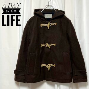 UNITED ARROWS A Day in the life コート ダッフルコート ショート丈 アウター ブラウン S ショートダッフルコート