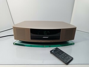 BOSE　ボーズ　Wave music system Ⅲ　ウェーブ ミュージックシステム　ラジオ　CDプレイヤー　通電確認　基本動作確認済　リモコン付き