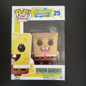 ☆FUNKO スポンジボブ　POP ! TELEVISION スポンジ・ボブ　VINYL FIGURE ビニールフィギュア　新品☆