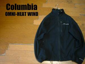 Columbia OMNI-HEAT WINDフリースジャケットXLブラック正規コロンビアWE6896保温性&ウインドストッパーアクティブオムニヒートウインド