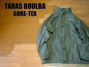 TARAS BOULBA売り切りGORE-TEXマウンテンパーカー美品M正規タラスブルバゴアテックスナイロンジャケット着脱フリースブルゾン付き