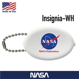 NASA ラバーコインケース　WH