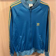 ◆希少◆USA製　80s〜90s adidas ヴィンテージ トラックジャケット サイズL_画像1