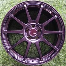 SSRⅢ GTV02 TANABE刻印 18×8.5J＋44 PCD100-5H MB色 ホイール4本セット★_画像4