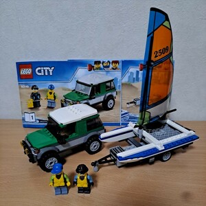 LEGO レゴ 60149 シティ ヨットと4WDキャリアー 車 ミニフィグ