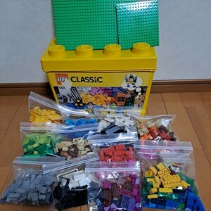 LEGO レゴ 10698 クラシック 黄色のアイデアボックス スペシャル 10681 基本セット くみたてキューブ CLASSIC 大量 1390ピース