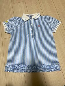 ルコックゴルフ　フリル　ゴルフウェア　Tシャツ　ポロシャツ　M