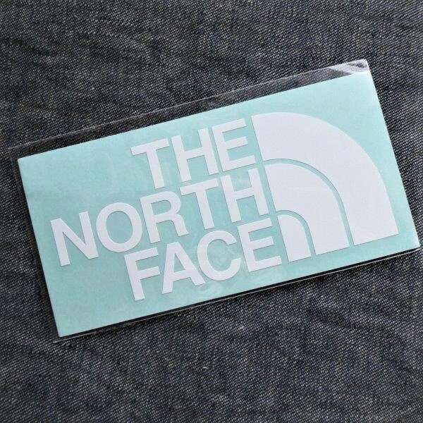 TNF ノースフェイス Cutting Sticker NN32347 white 日本製 新品