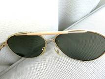 アメリカンオプティカル ガラスレンズ 推定50～60年代 サングラス アビエーター ティアドロップ ヴィンテージ AMERICAN OPTICAL AVIATOR_画像5